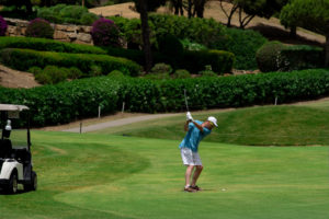 Pack 2 green fees and buggy in Almenara Golf